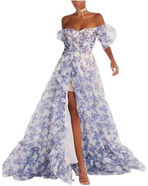 BELLA DESERT Maxi Dress - Blue