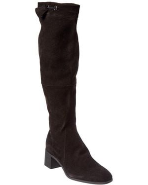 Arche Teorna Suede Knee-High Boot - Black