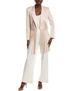 Emanuel Ungaro Alma Fringe Jacket - Natural