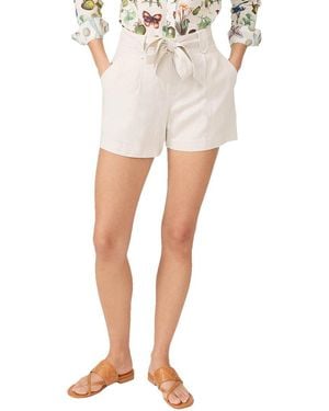J.McLaughlin Abbie Linen-Blend Short - White