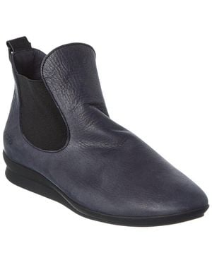 Arche Nassey Leather Bootie - Brown