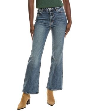 FRAME Frame The Pixie Arrow Halo Bootcut Jean - Blue