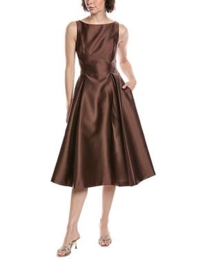 Adrianna Papell A-Line Dress - Brown