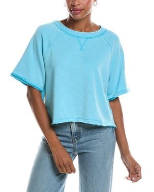 Chaser Brand French Terry Amelia Pullover - Blue