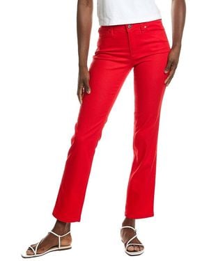 Jones New York Lexington Straight City Pant - Red