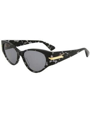 Bottega Veneta Bv1002S 55Mm Sunglasses - Black