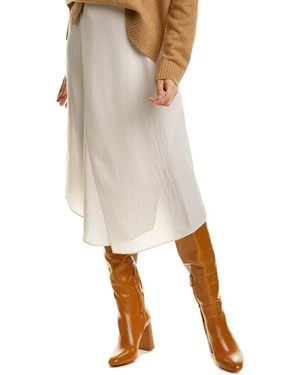 Vince Wrap Skirt - White