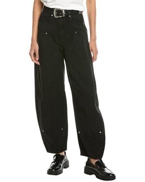 Blank NYC Wild Card Wash Barrel Jean - Black