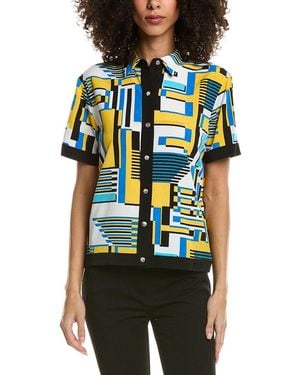 KARL LAGERFELD Camp Shirt - Black