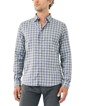 Faherty The Movement Shirt (tall) - Blue