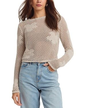 Z Supply Blossom Floral Jumper - Blue