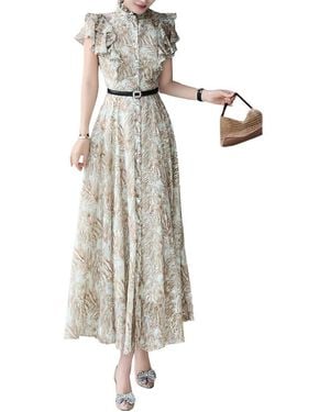 Olivia Taylor Midi Dress - White