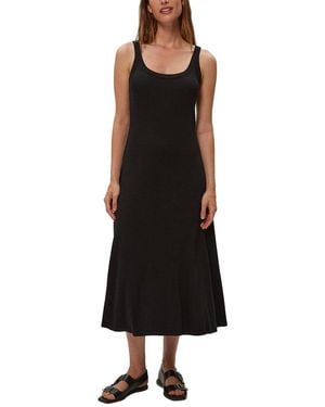 Michael Stars Celine Fit & Flare Dress - Black