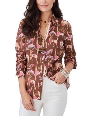J.McLaughlin Lois Blouse - Red