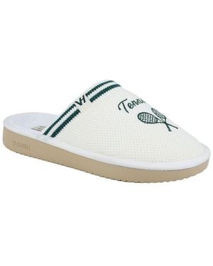 Vintage Havana Relax Indoor/Outdoor Slipper - White