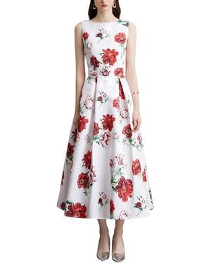 Kaimilan Midi Dress - White