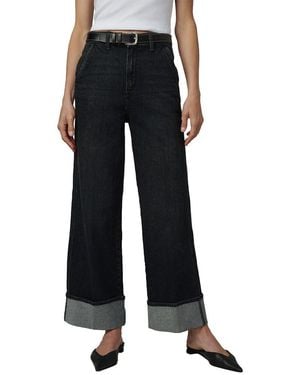 Joe's Jeans The Trixie Trouser W/ Wide Cuff Jean - Black