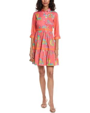 Gretchen Scott Tear It Up Palanquin Party Dress - Red