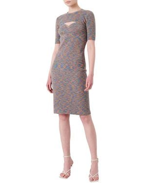 10 Crosby Derek Lam Deema Bolero Jumper Cami Dress - Multicolour