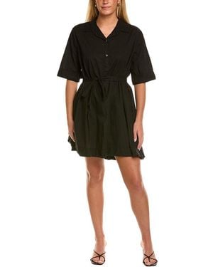 Velvet By Graham & Spencer Driana Short Sleeve Mini Dress - Black