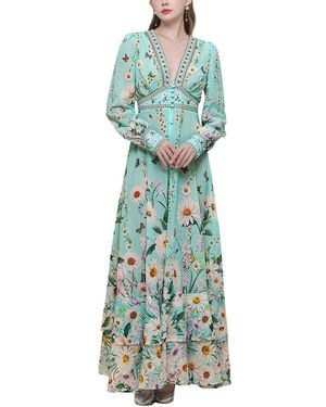 Kaimilan Maxi Dress - Blue