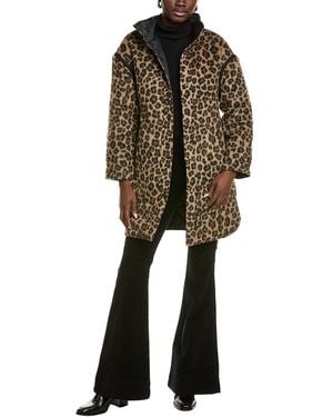 Noize Nancy Reversible Coat - Black