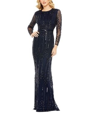 Mac Duggal Midnight Dress - Blue