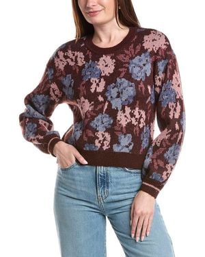 Saltwater Luxe Printed Sweater - Red