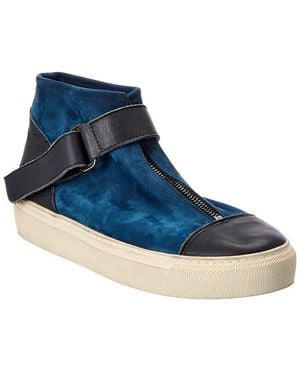 Arche Temaxy Leather Trainer - Blue