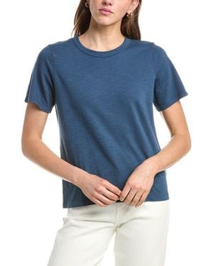 Faherty Sunwashed Crew T-Shirt - Blue