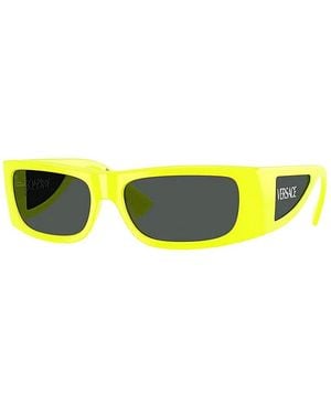 Versace Ve4482544987 57Mm Sunglasses - Yellow
