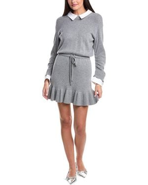 Cinq À Sept Kiana Wool-Blend Dress - Gray