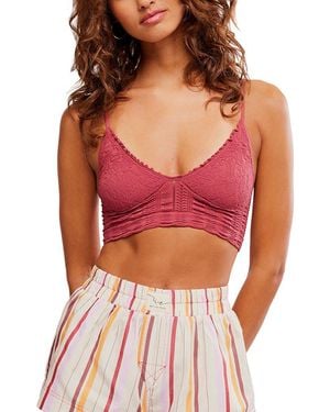 Free People Heirloom Bralette - Red