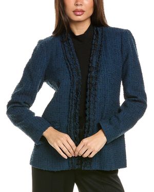 Kobi Halperin Lola Tweed Jacket - Blue