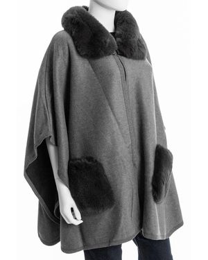 Saachi Posketed Kimono - Grey