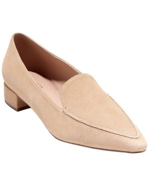 Cole Haan Beatrice Suede Loafer - Natural