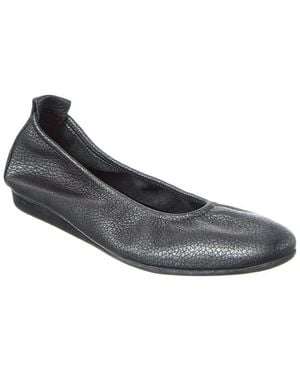 Arche Laius Leather Flat - Grey