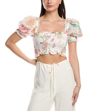 Charo Ruiz Lirio Top - White