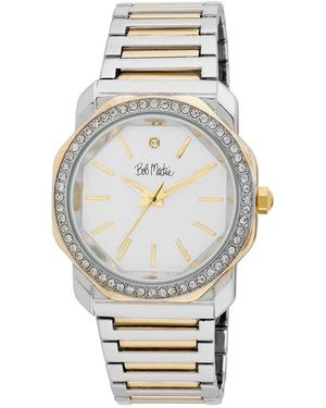 Bob Mackie Diamond Watch - Metallic