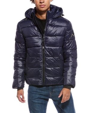 Point Zero Midweight Puffer Coat - Blue