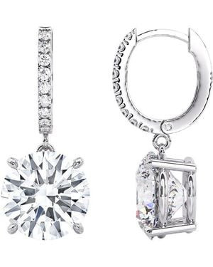 Lab Grown Diamonds 14K 4.50 Ct. Tw. Lab-Grown Diamond Earrings - White