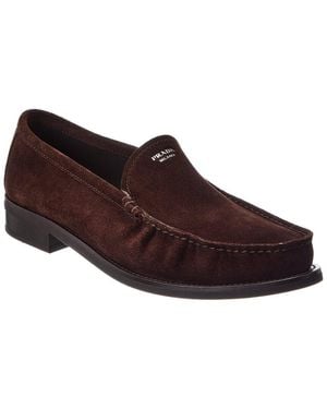 Prada Suede Loafer - Brown