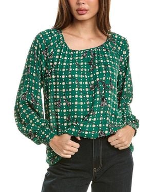 Cabi Voyage Blouse - Green