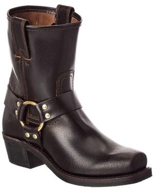 Frye Harness 8R Leather Boot - Brown