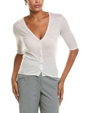 Vince Weekend Wool Cardigan - White