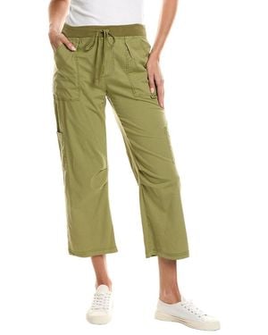 XCVI Leopold Crop Pant - Green