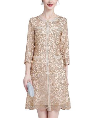 LEBRIN ATELIER Mini Dress - Natural