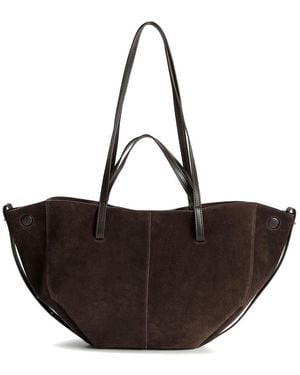 Tiffany & Fred Paris Leather Tote - Brown