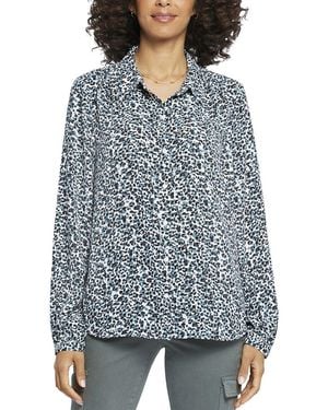 NYDJ Modern Blouse - Blue