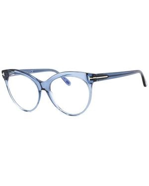 Tom Ford Ft5827-B 55Mm Optical Frames - Blue